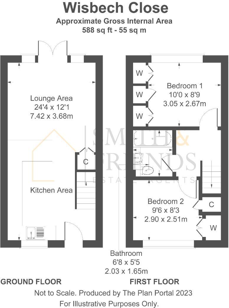 Wisbech Close, Fens, Hartlepool floorplan