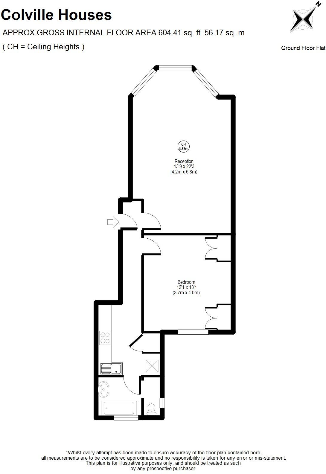 Talbot Road, London, W11 floorplan
