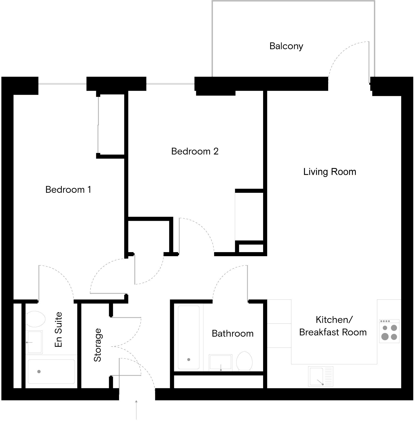 Sessile Apartments, Ashley Road, London, N17 9ZS floorplan