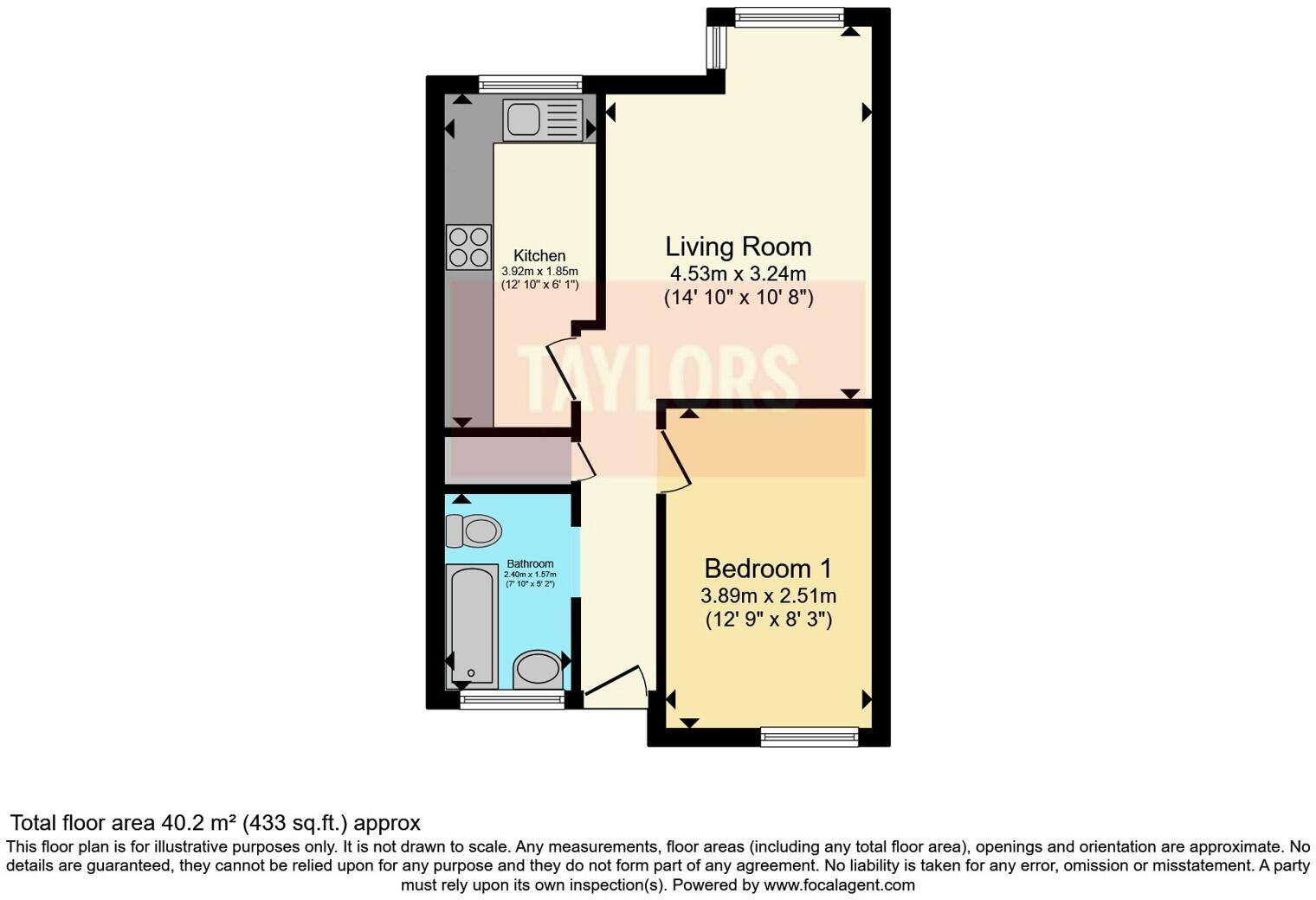 Harden Road, Stockwood, Bristol, BS14 floorplan