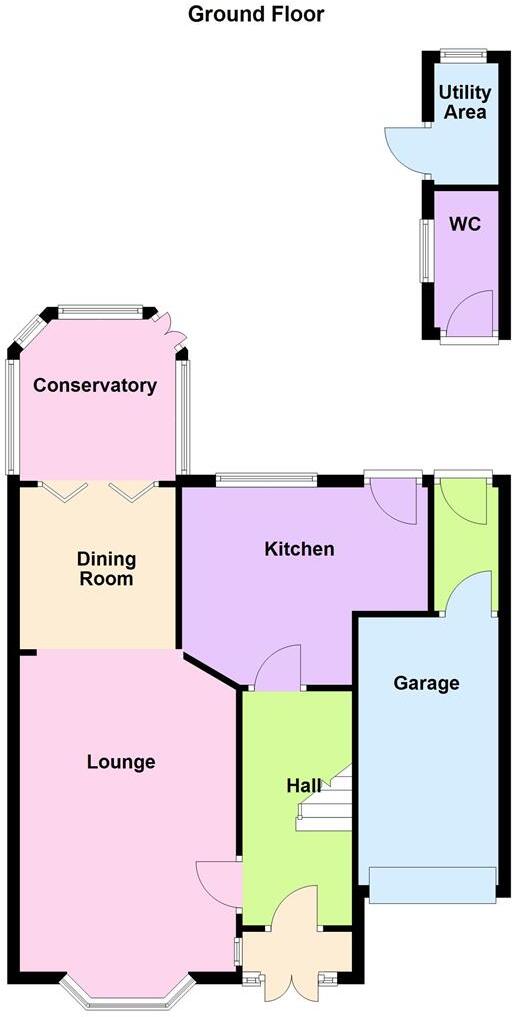 Chiltern Avenue, Cosby, Leicester floorplan