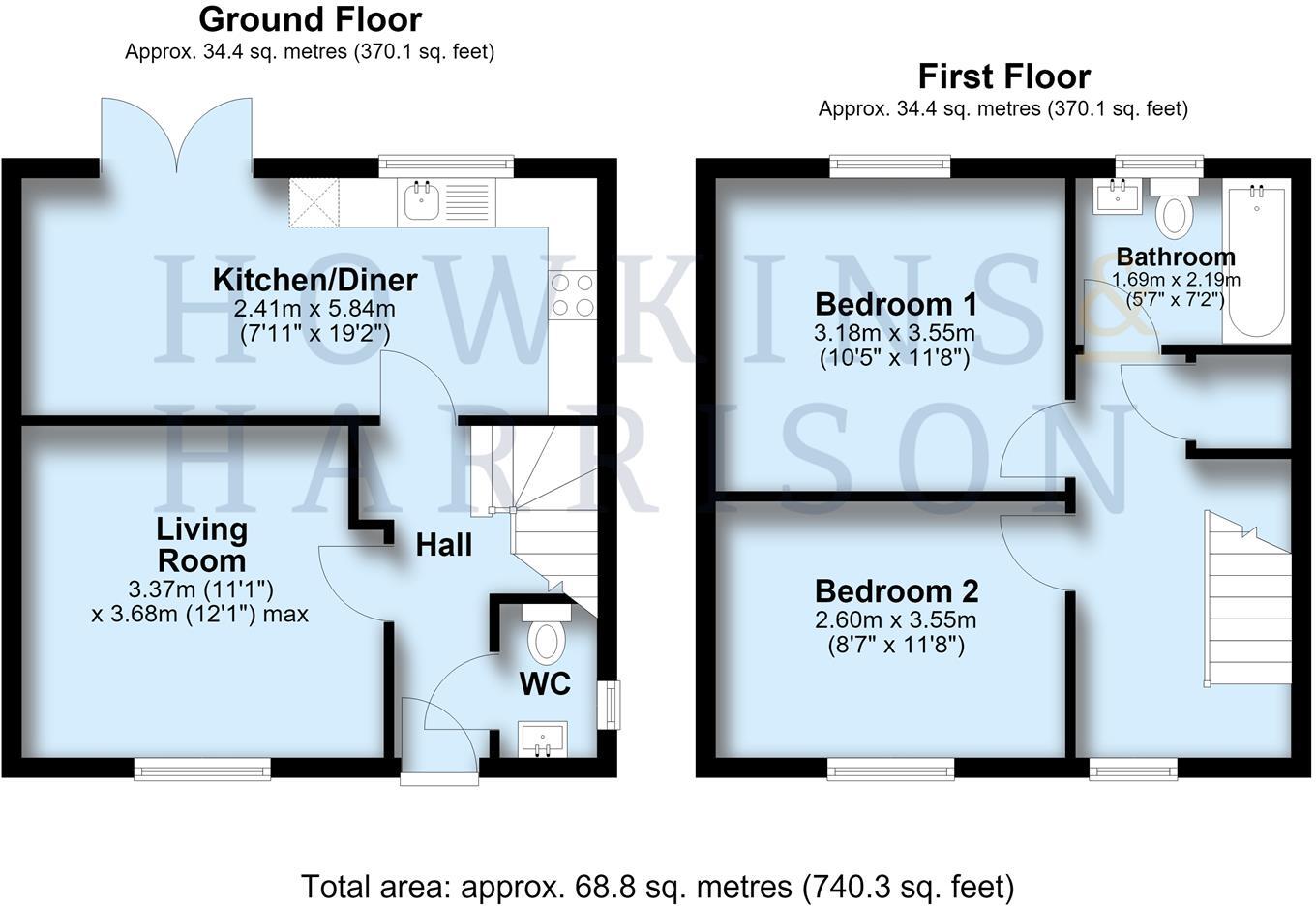 The Hedgerows, Nuneaton, CV10 floorplan