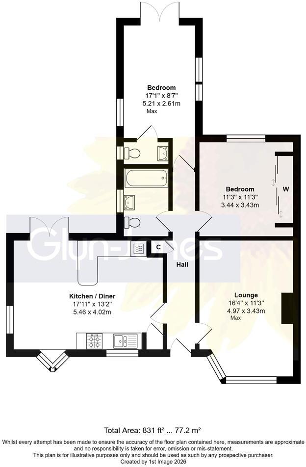 The Crescent, Rustington floorplan