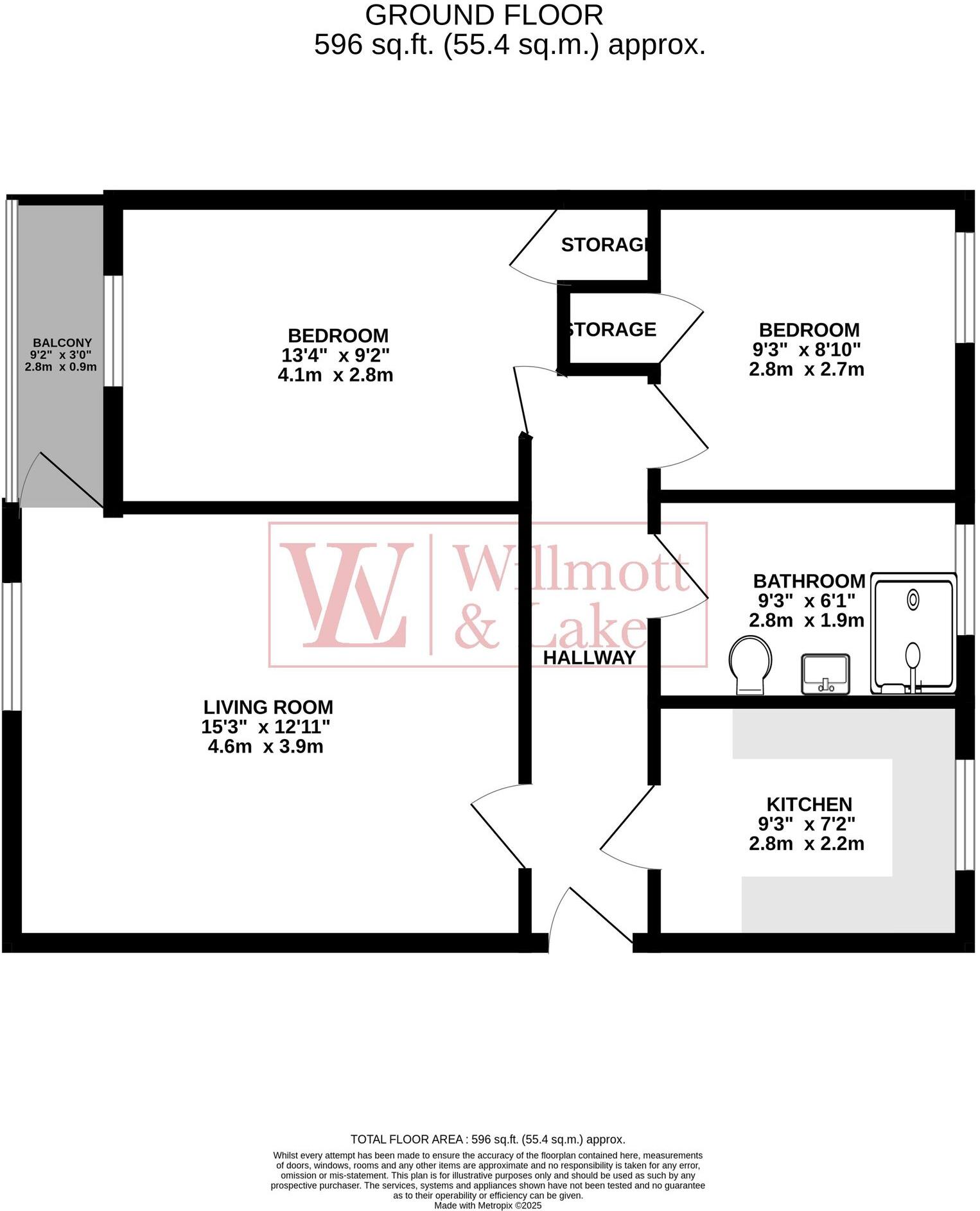 Hadham Road, Springfield Court Hadham Road, CM23 floorplan