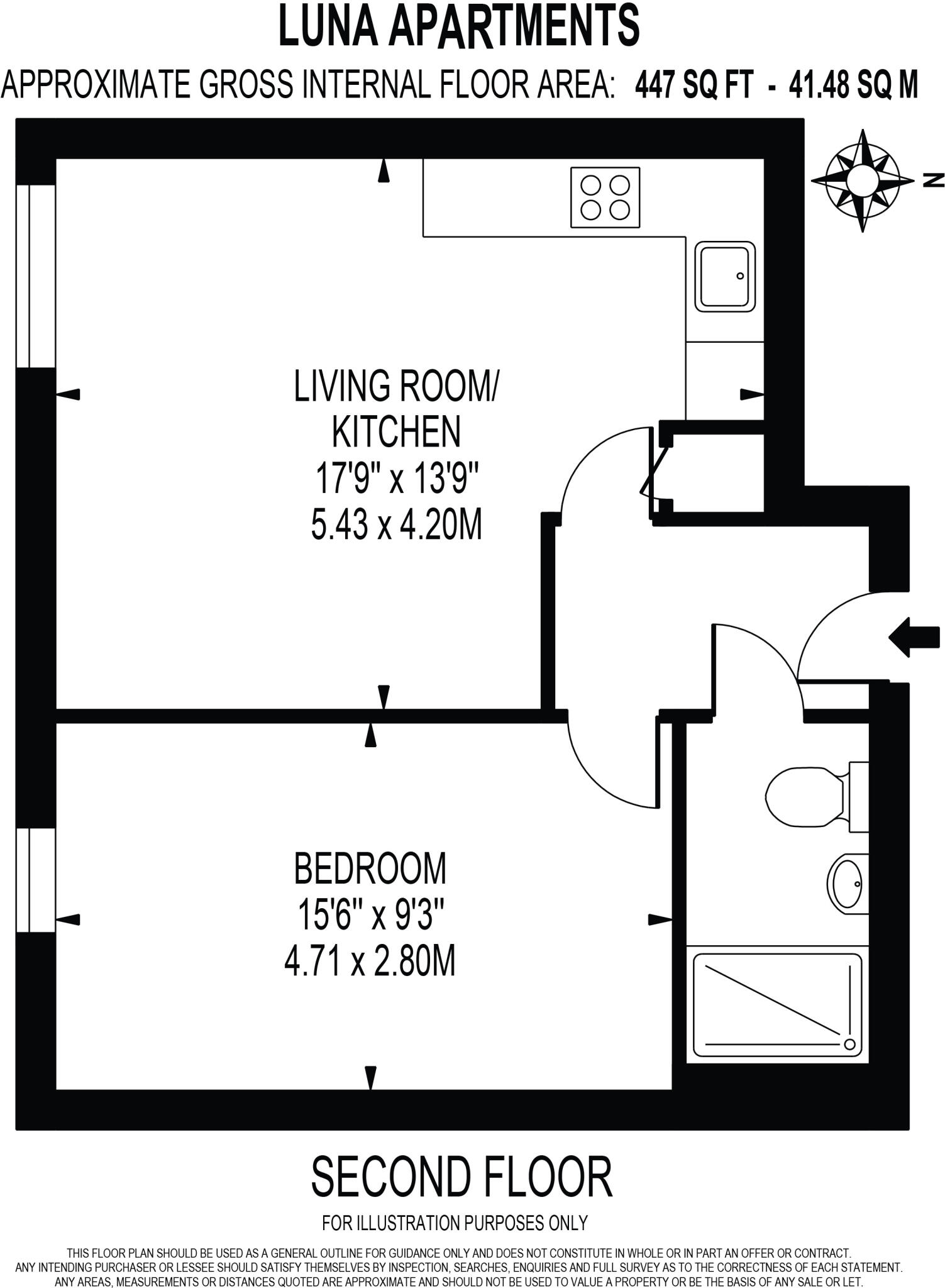 Luna Apartments, 272 Field End Road, HA4 floorplan