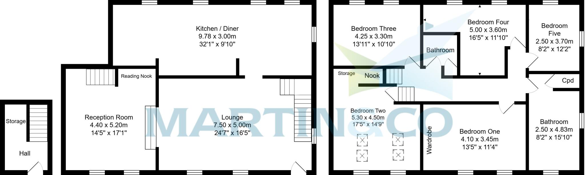 Horkinstone House, Sykes Lane floorplan