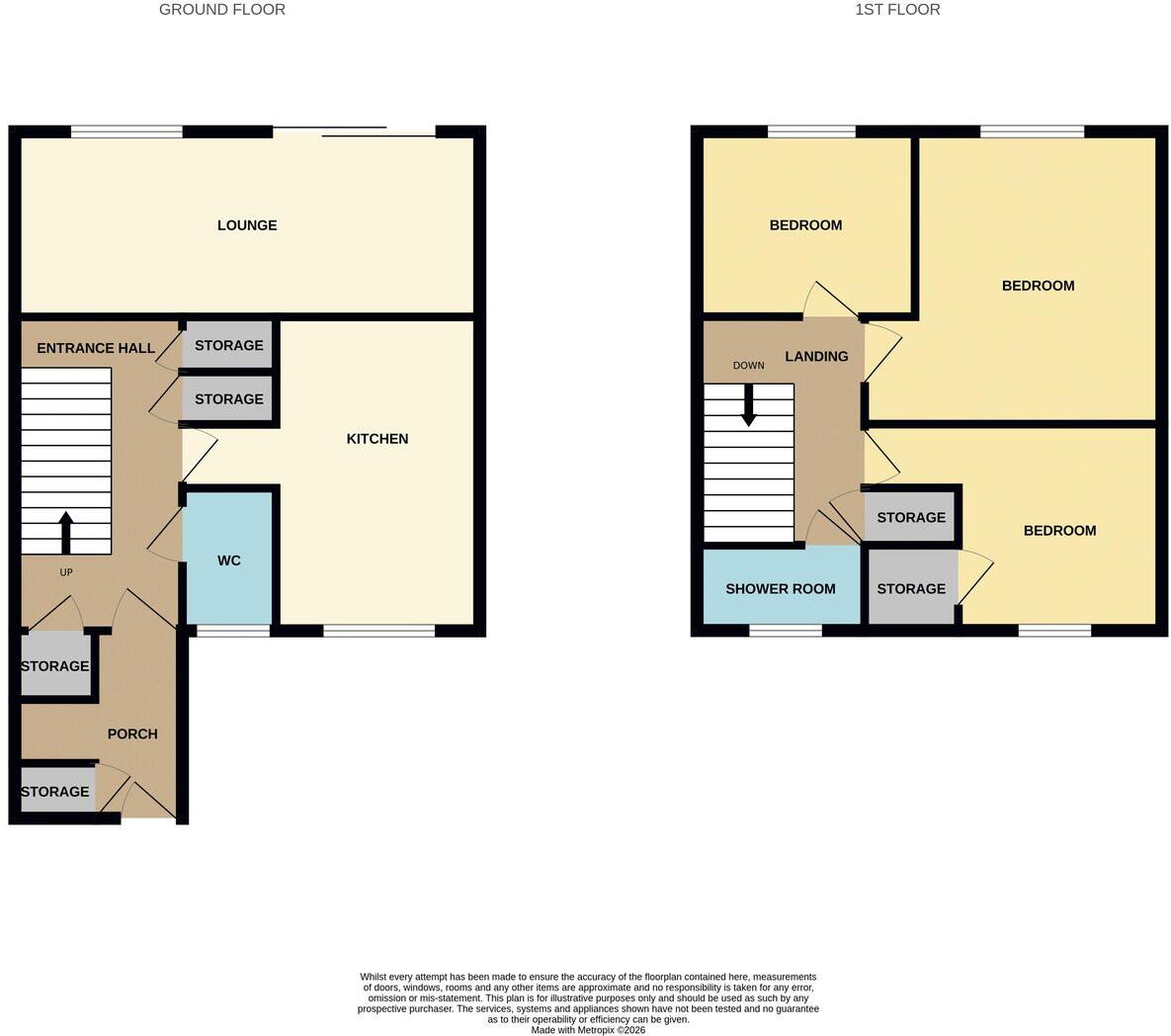 Arnold Close, Walsall floorplan