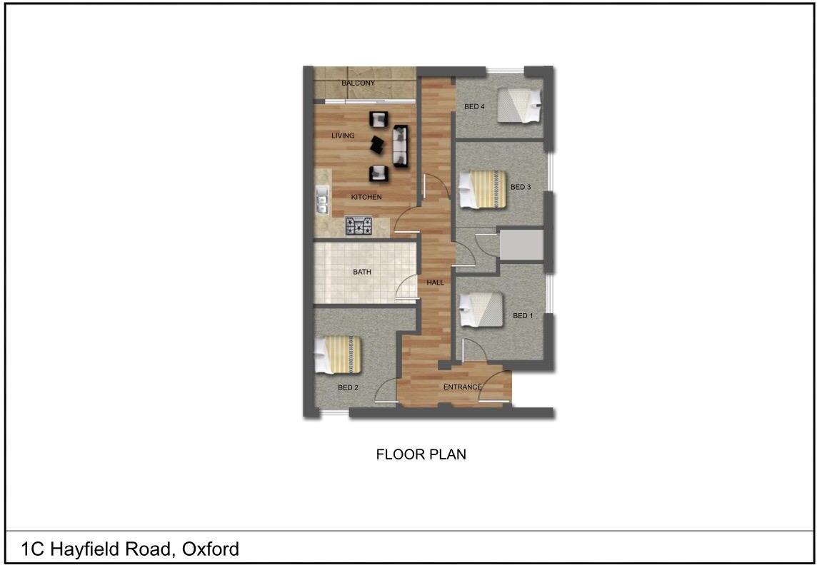 Hayfield Road, Jericho, Oxford floorplan