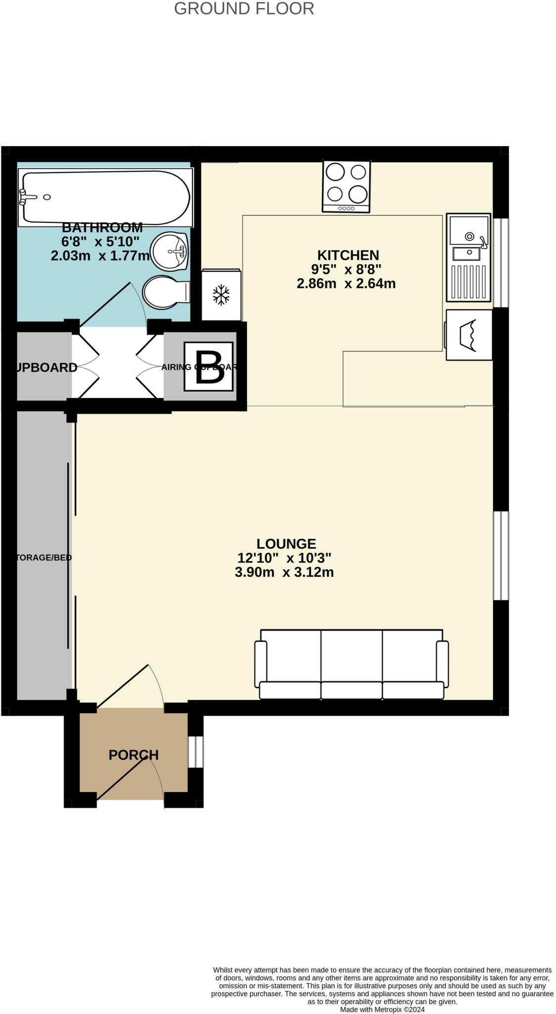 Osprey Gardens, Lee-on-the-Solent, Hampshire floorplan