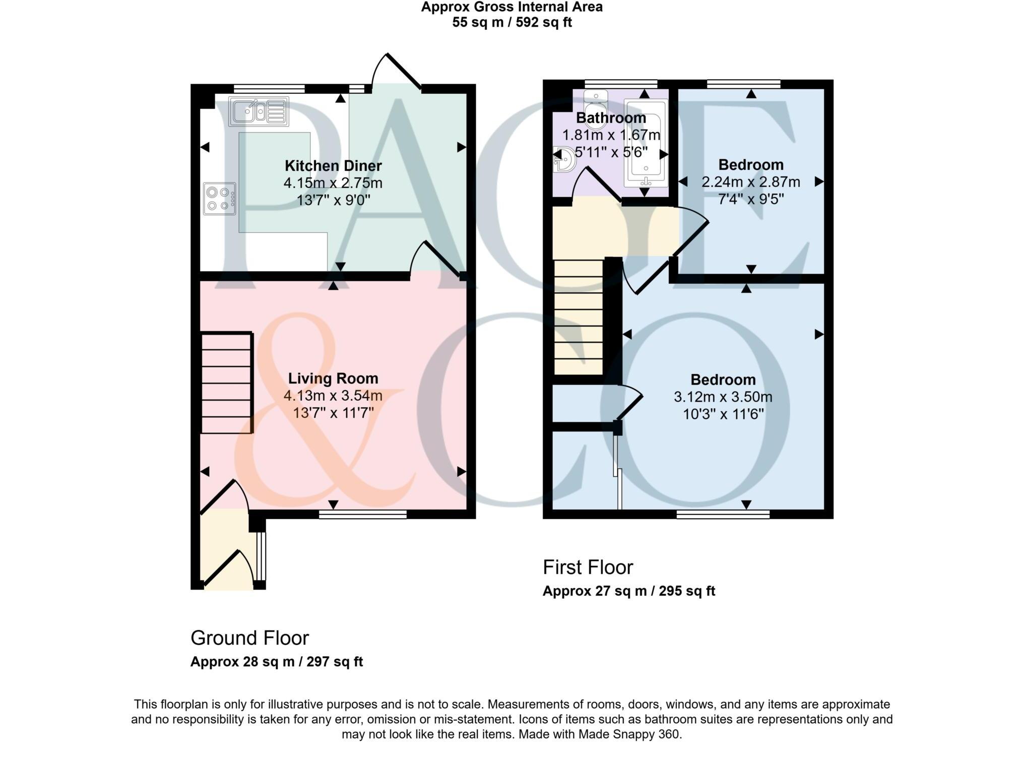 Windermere Gardens, Aylesham floorplan