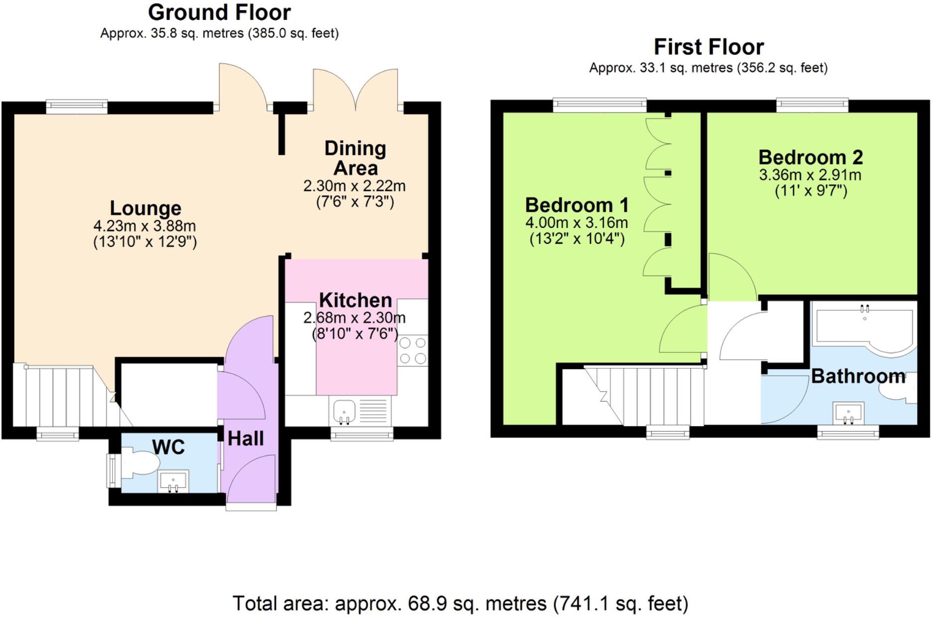 The Barons, Bishop's Stortford, Hertfordshire, CM23 floorplan