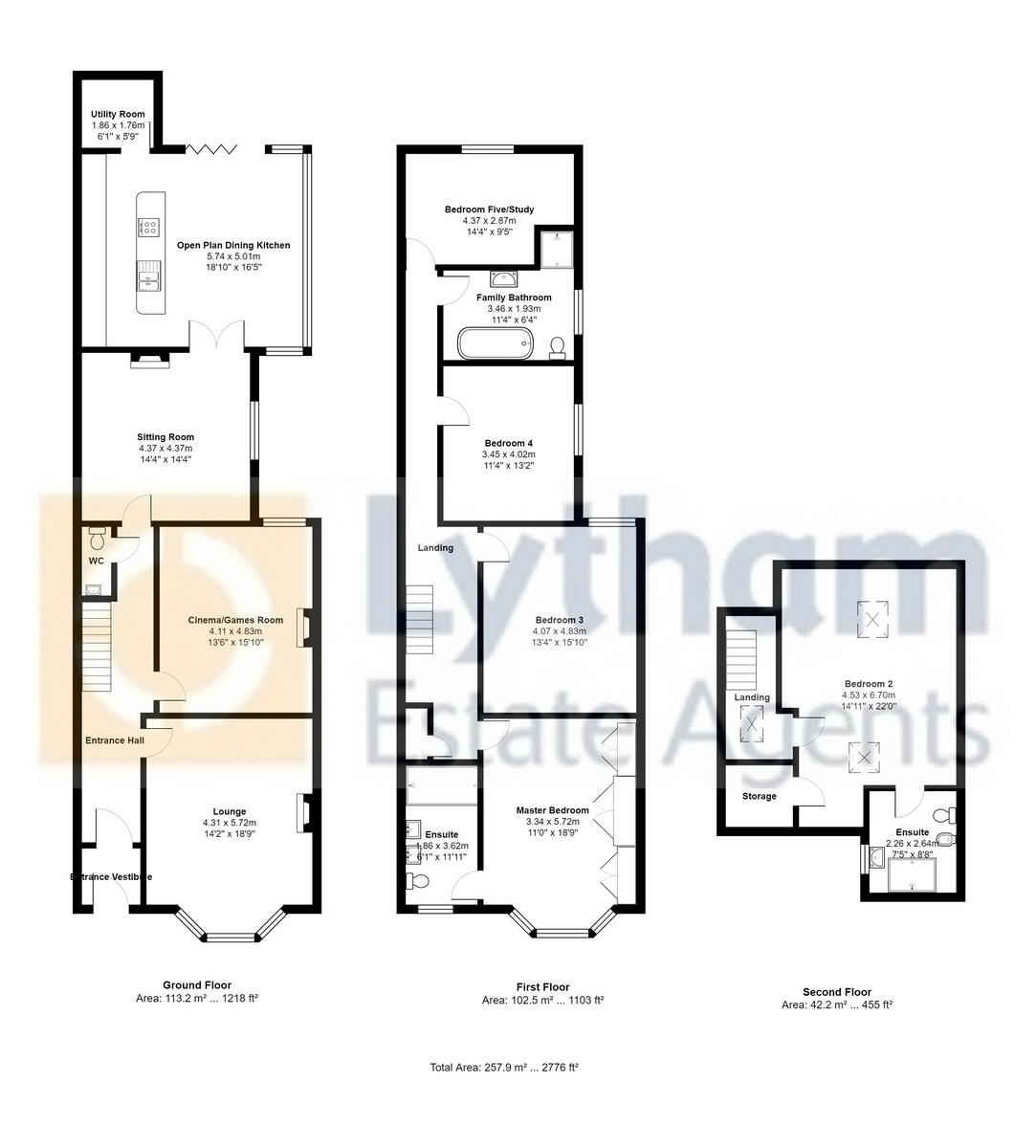 West Bank Avenue, Lytham, FY8 floorplan