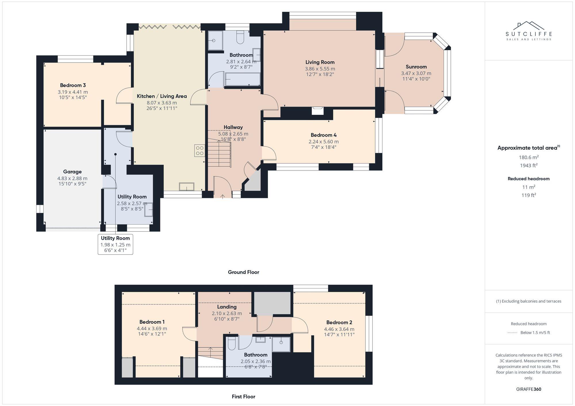 Crooklands Drive, Garstang, PR3 floorplan
