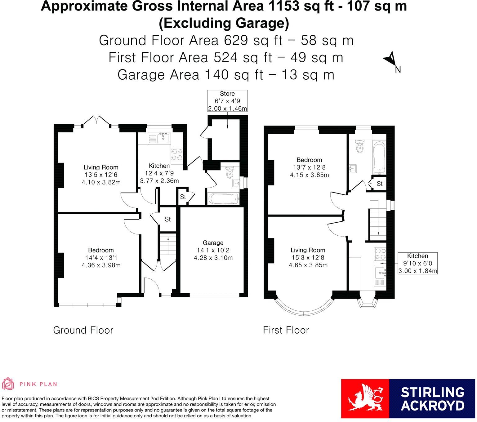 Kneller Gardens, Isleworth, TW7 floorplan