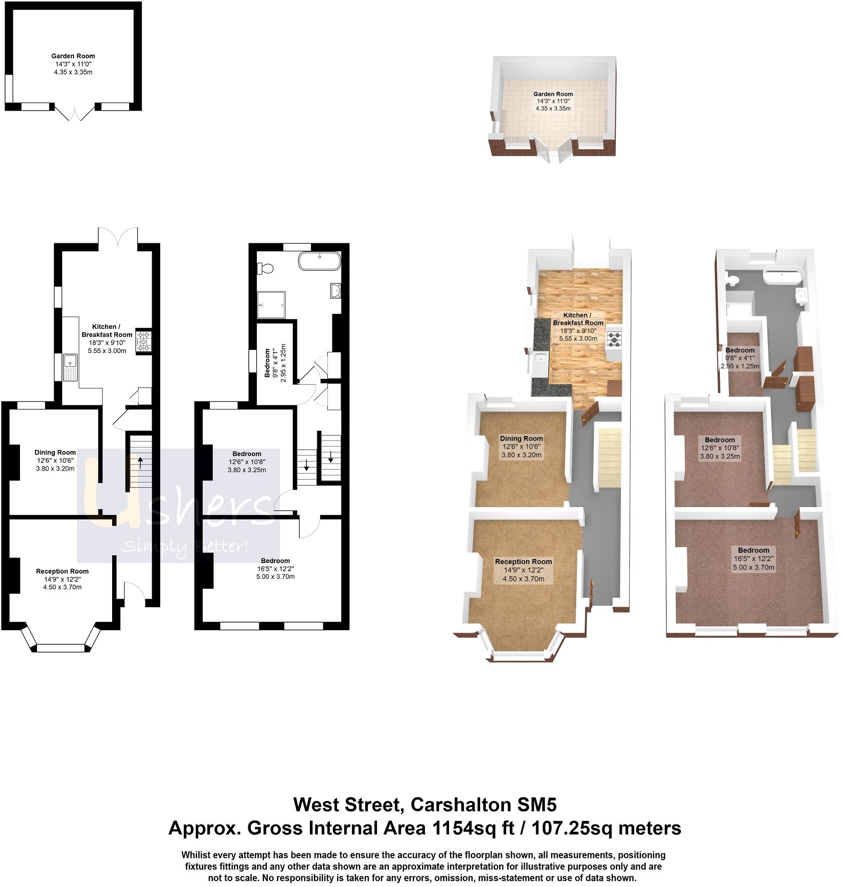 West Street, Carshalton, Surrey. SM5 floorplan