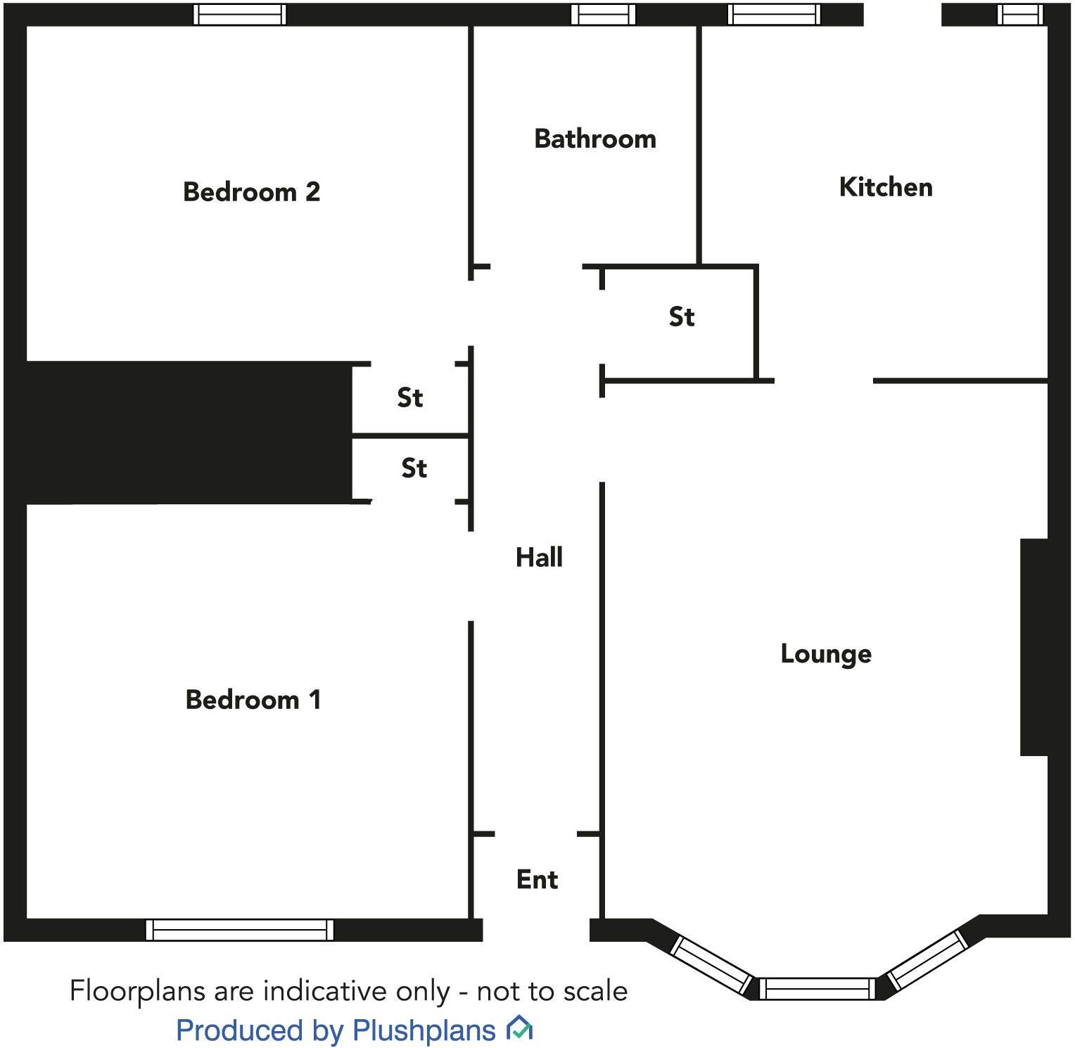 27 Kirkconnel Avenue, Glasgow, G13 4AT floorplan