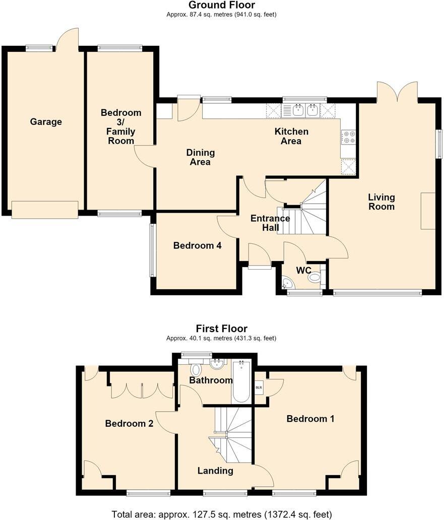Ragleth Grove, Trowbridge, Wiltshire floorplan