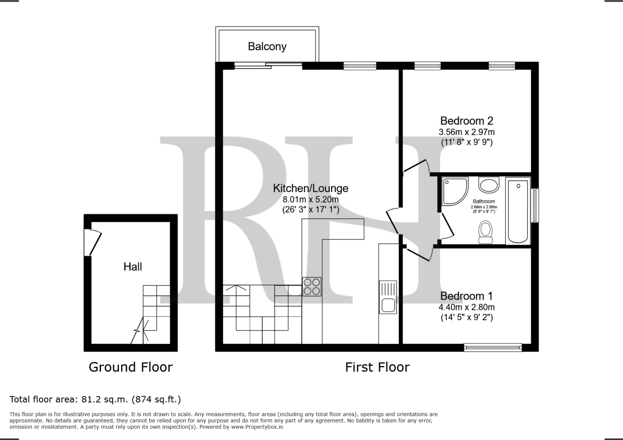 Liddell Drive, Craig Y Don, Llandudno, Conwy floorplan