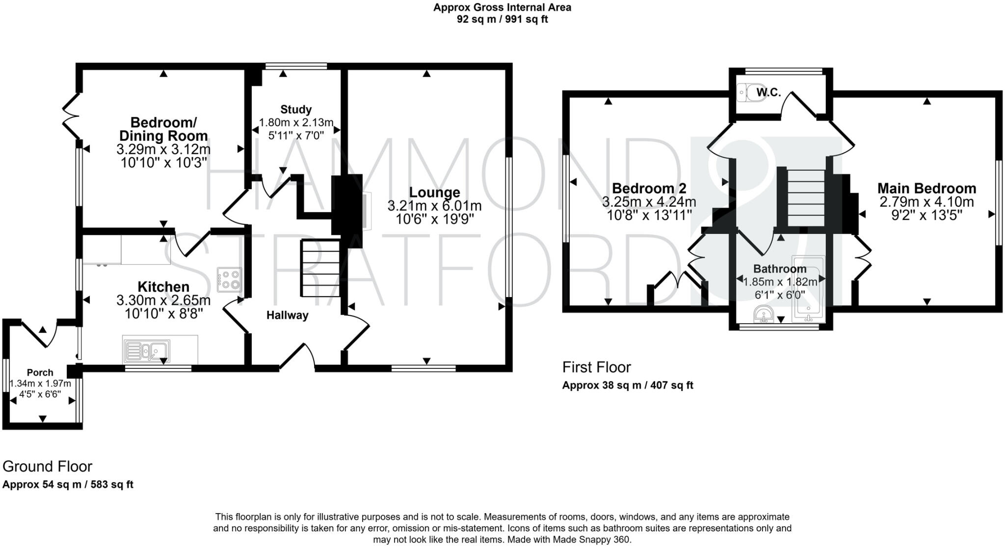 Greenways, Eaton floorplan