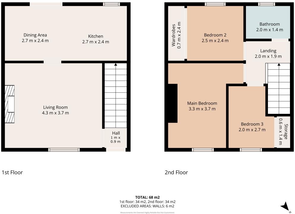 Blanche Terrace, Stanley, Durham floorplan