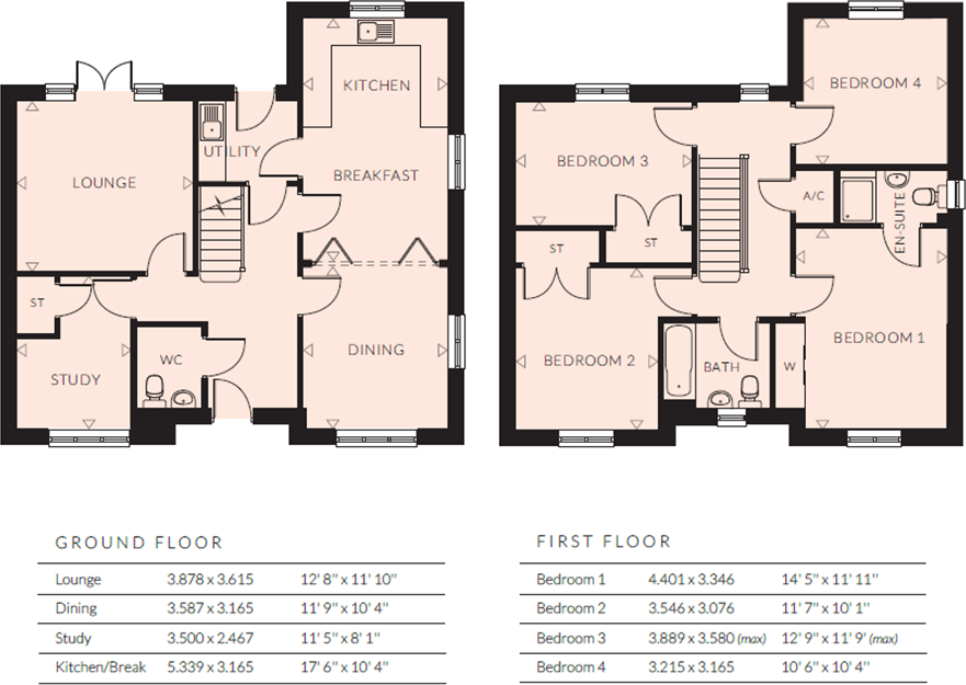 Goodwin Drive,
Arlesey,
Bedfordshire,
SG15 6AP floorplan