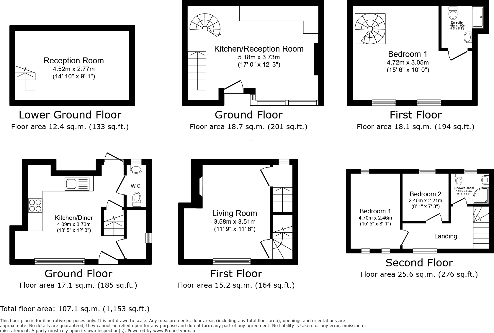 11, Landgate, Rye, East Sussex, TN31 floorplan