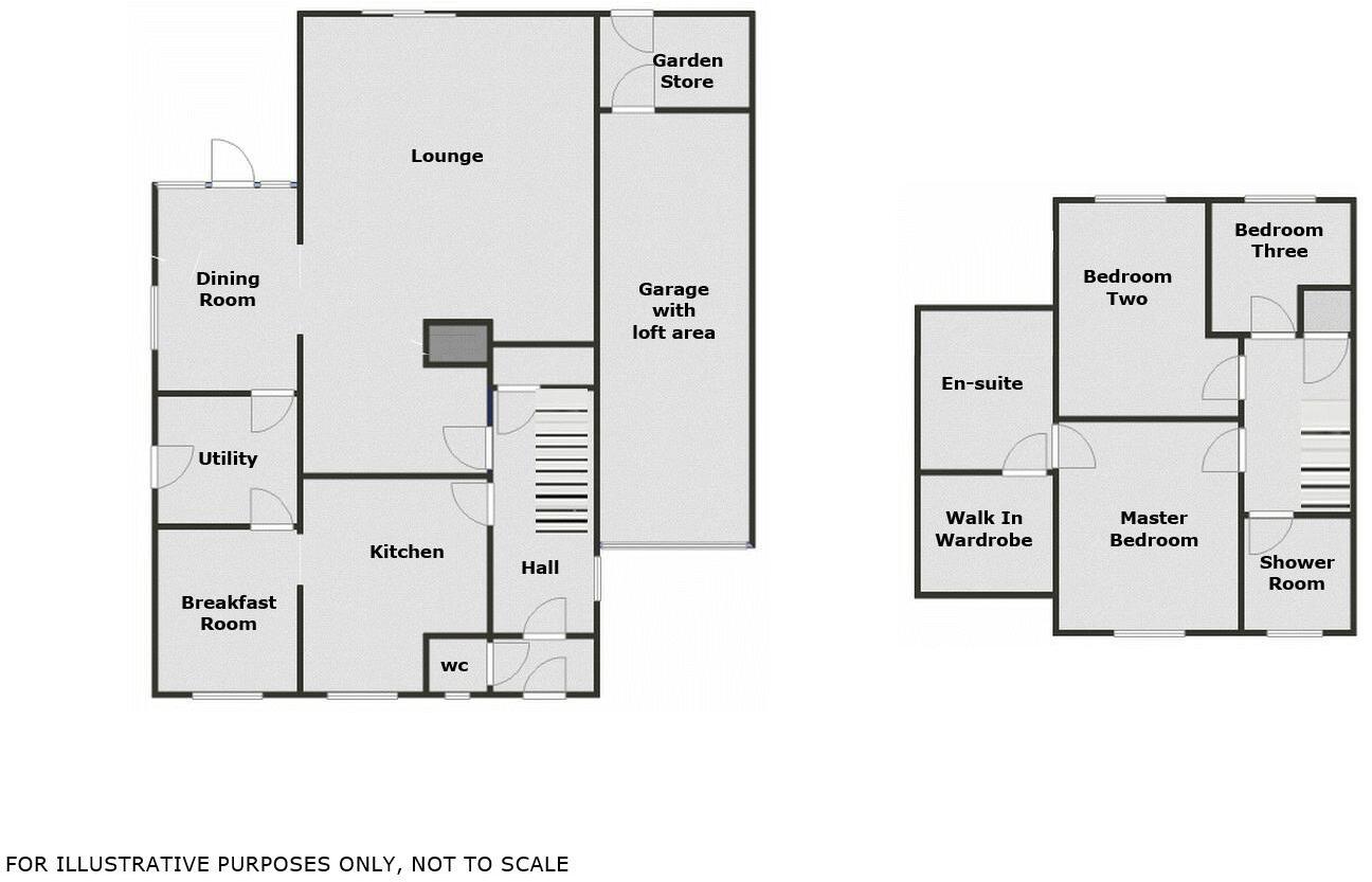 Mill Way, Longdon floorplan
