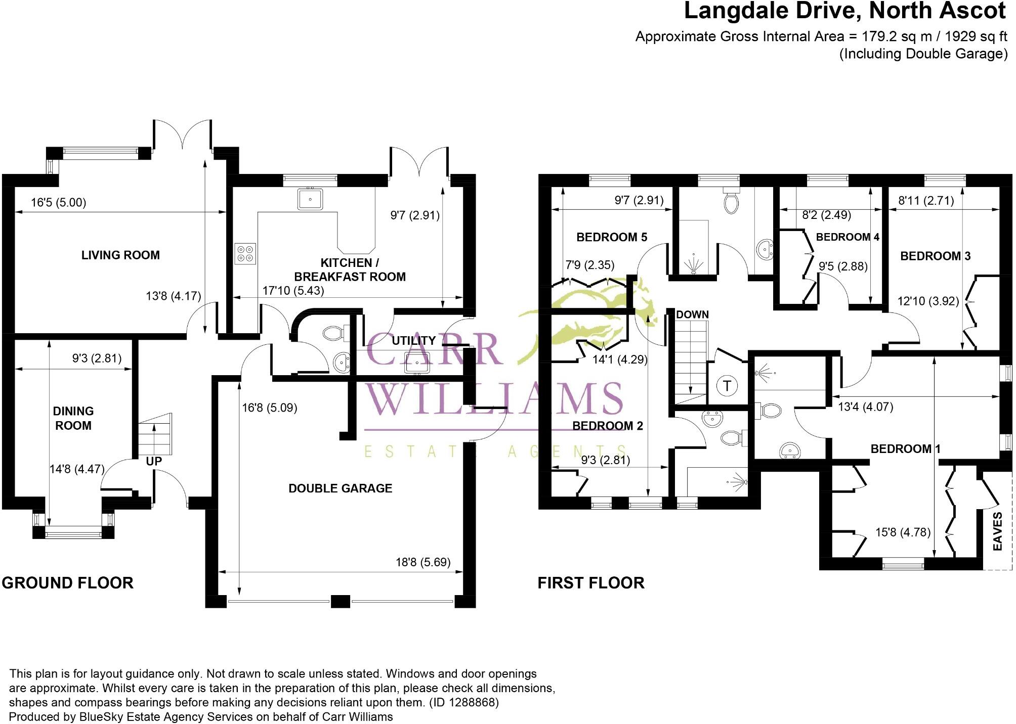 Langdale Drive, Ascot, Berkshire, SL5 8TQ floorplan