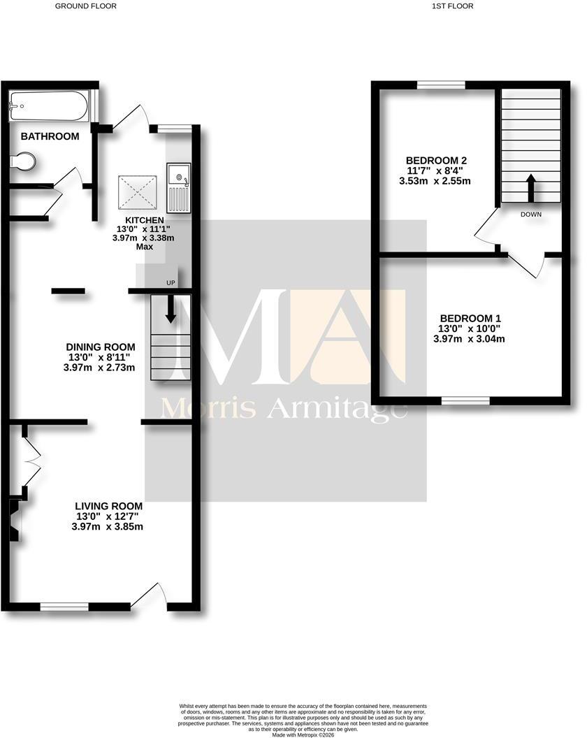 All Saints Road, Newmarket floorplan