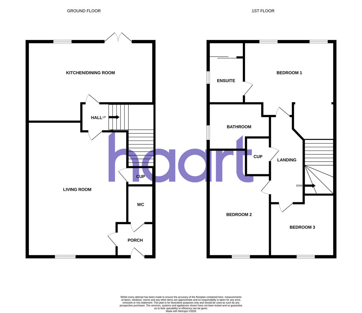 Hewers Way, Nottinghamshire floorplan