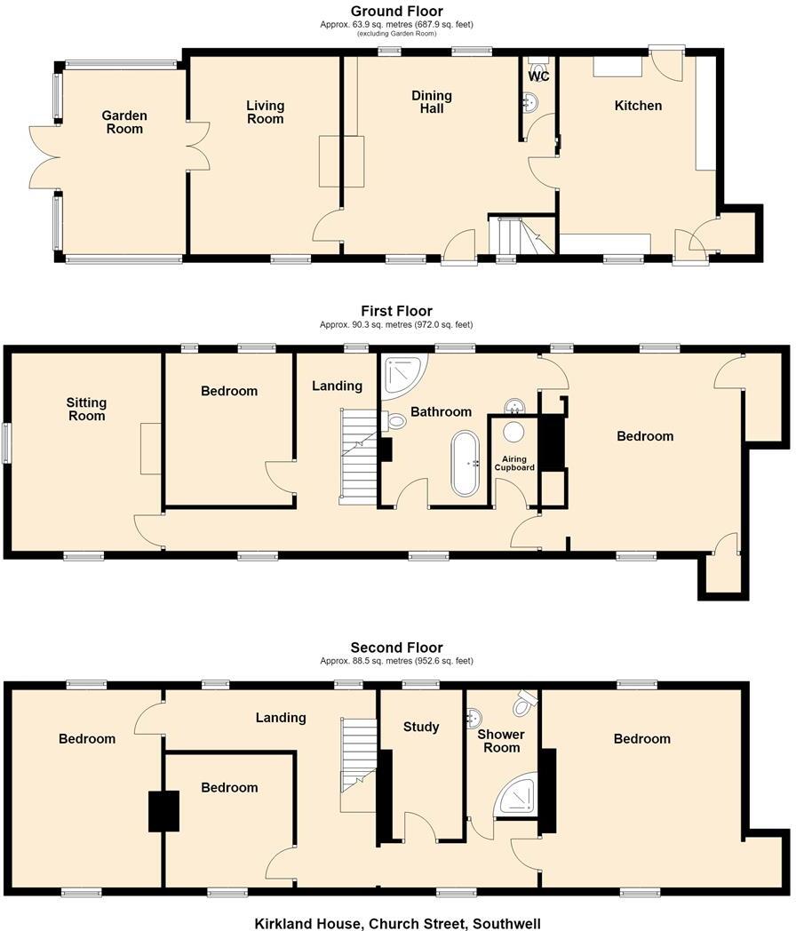 Church Street, Southwell floorplan