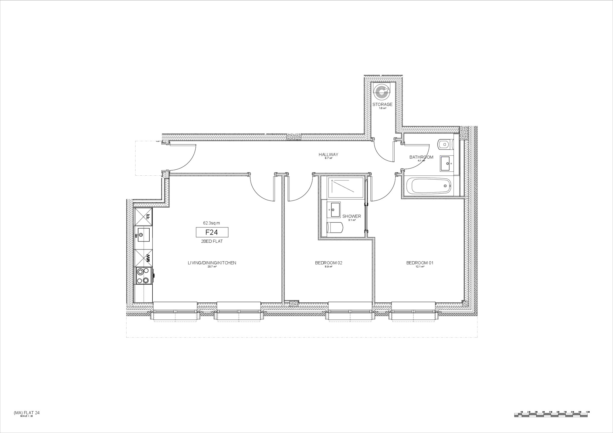 Crosspoint House, Stafford Road, London floorplan