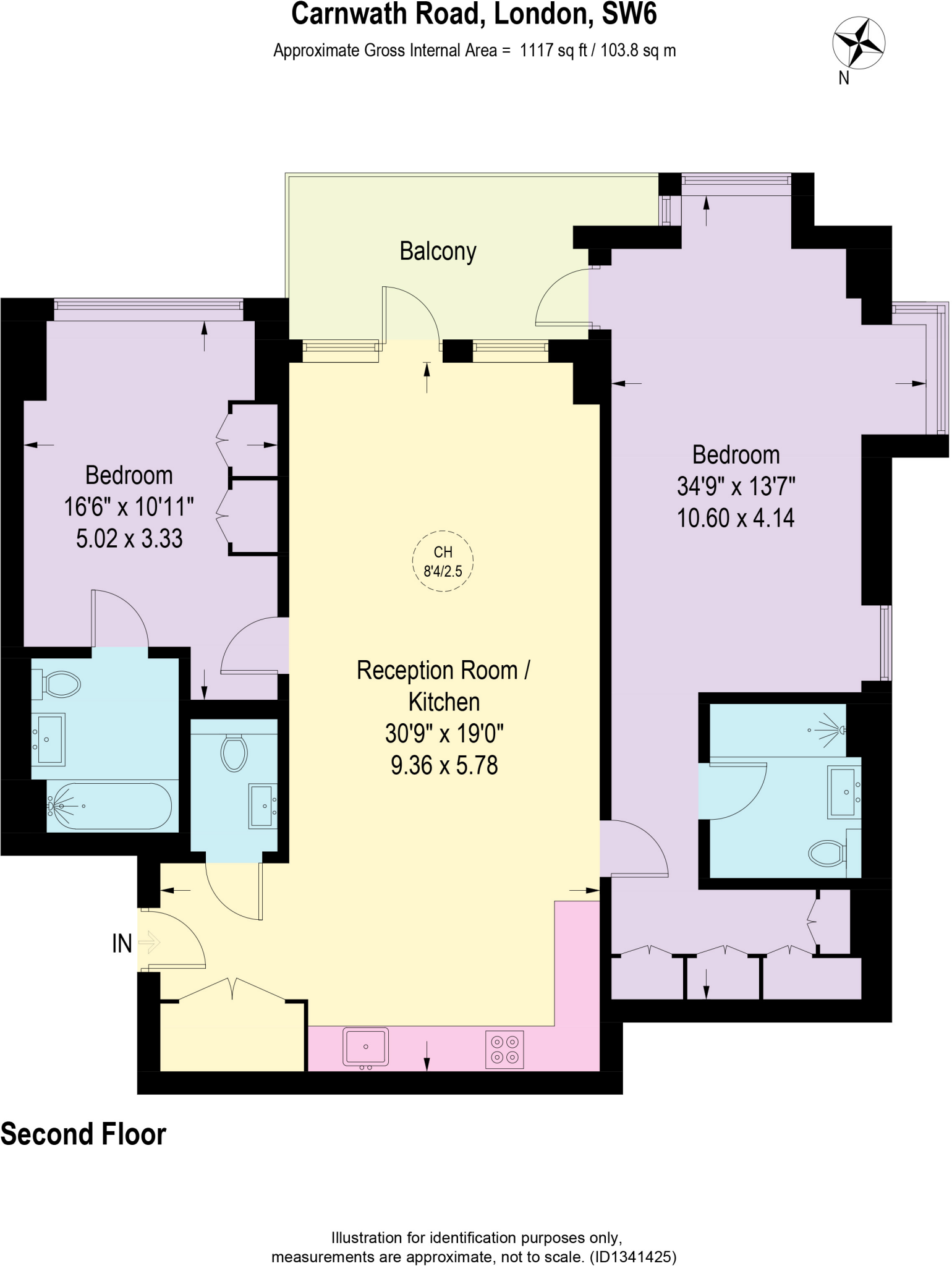 Carnwath Road, London SW6 floorplan