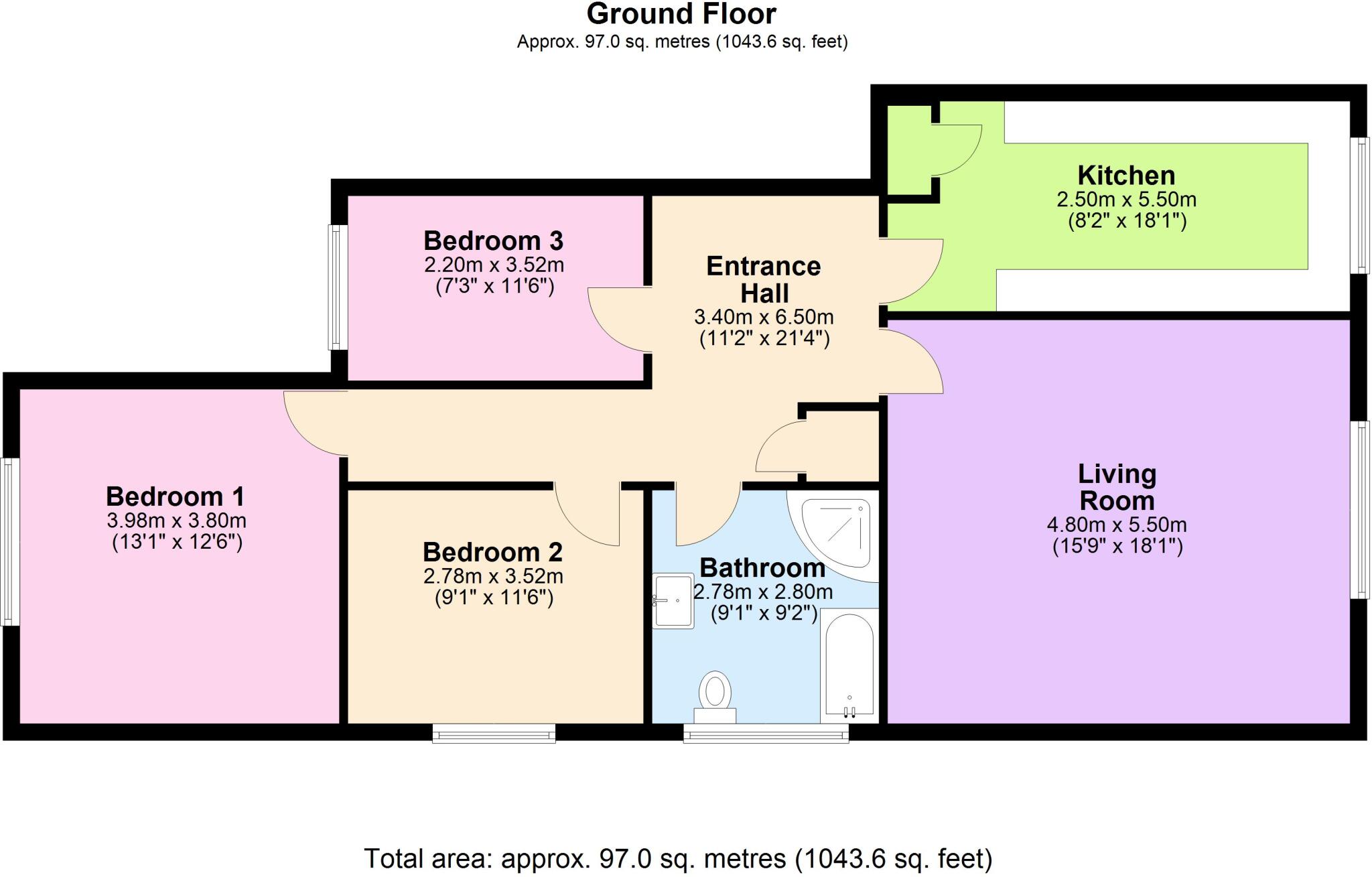 Cavendish Court, Park Avenue, Southport, PR9 floorplan