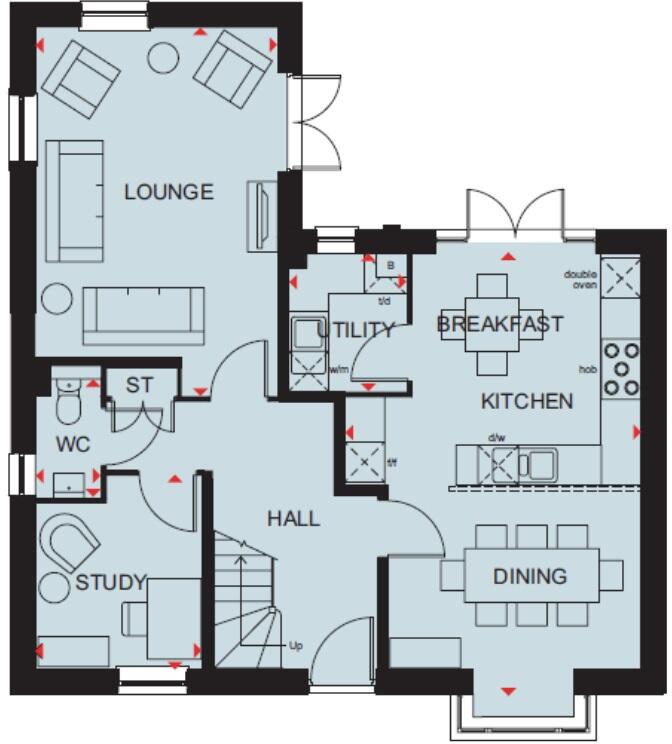 Chaulden Meadows, Long Chaulden, Hemel Hempstead floorplan