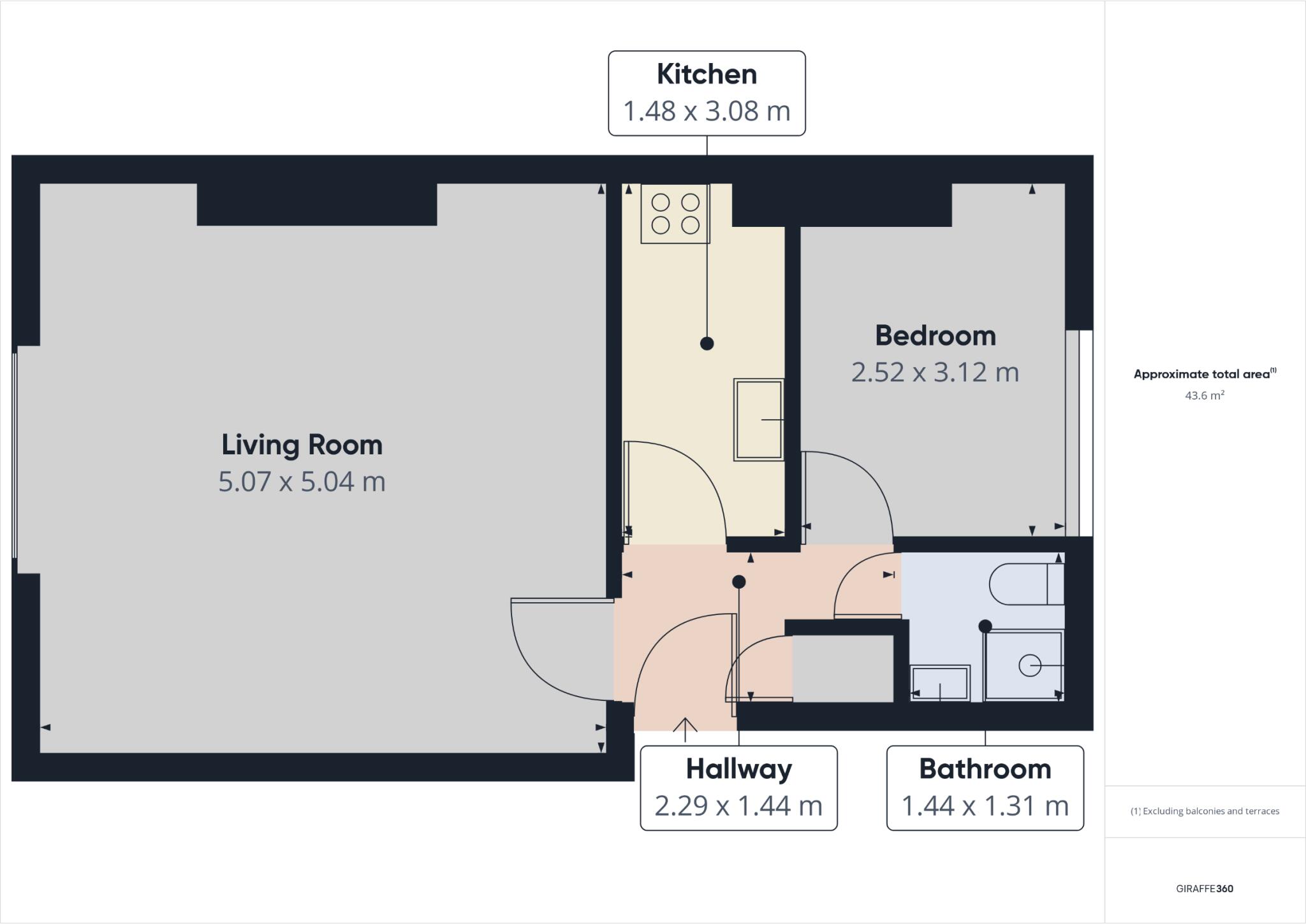 Clarence Square, Cheltenham floorplan