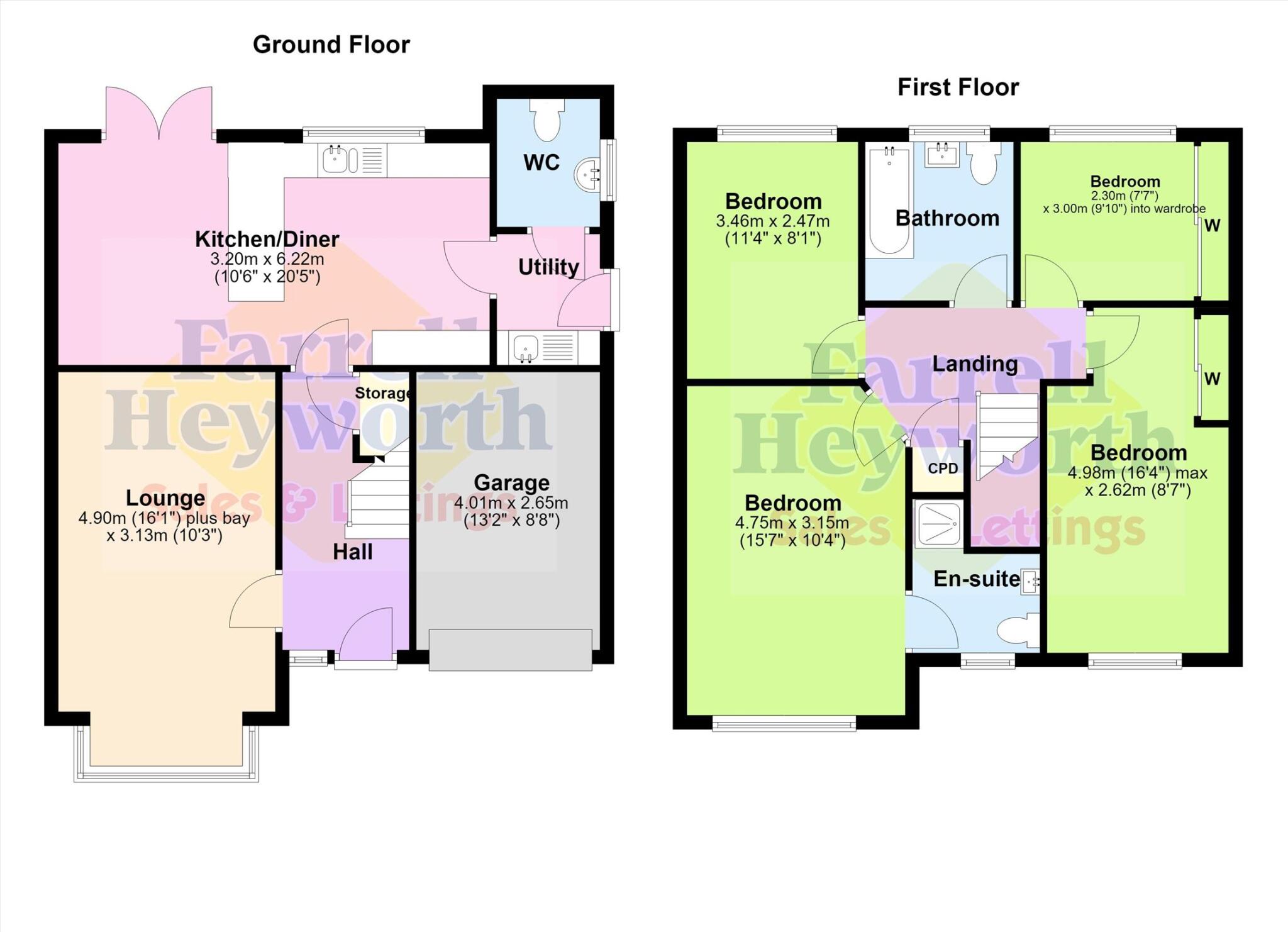 Sycamore Mews, Bowgreave, Preston floorplan