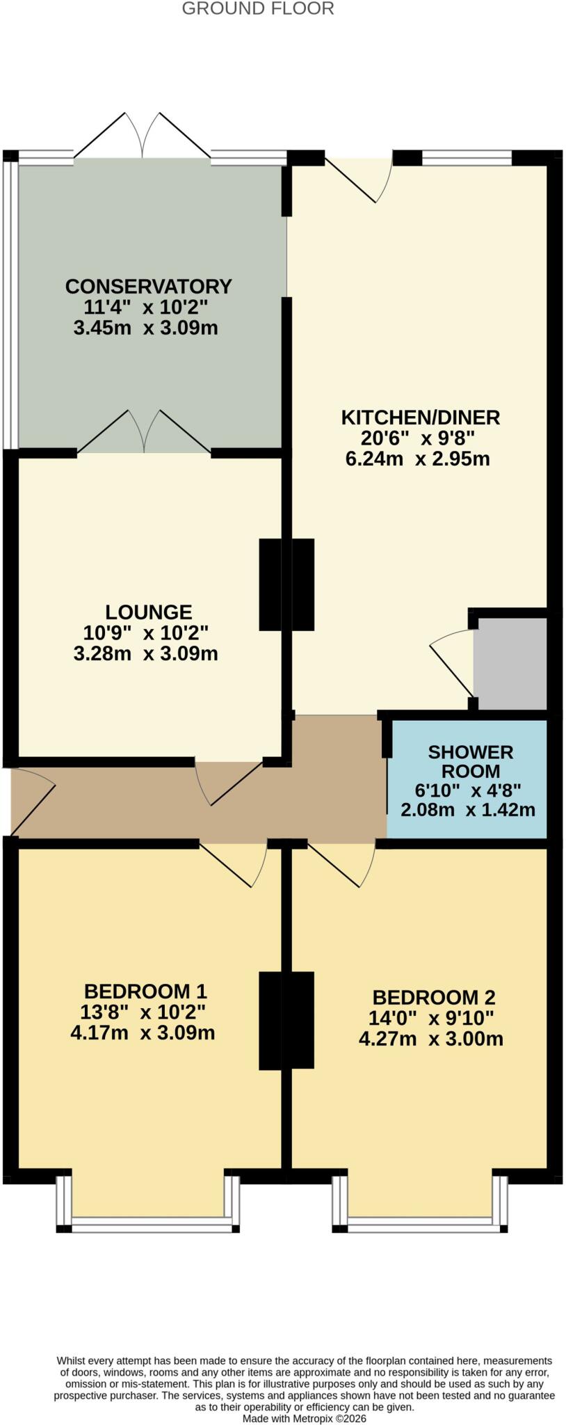 Merridale Road, Bitterne, SO19 floorplan