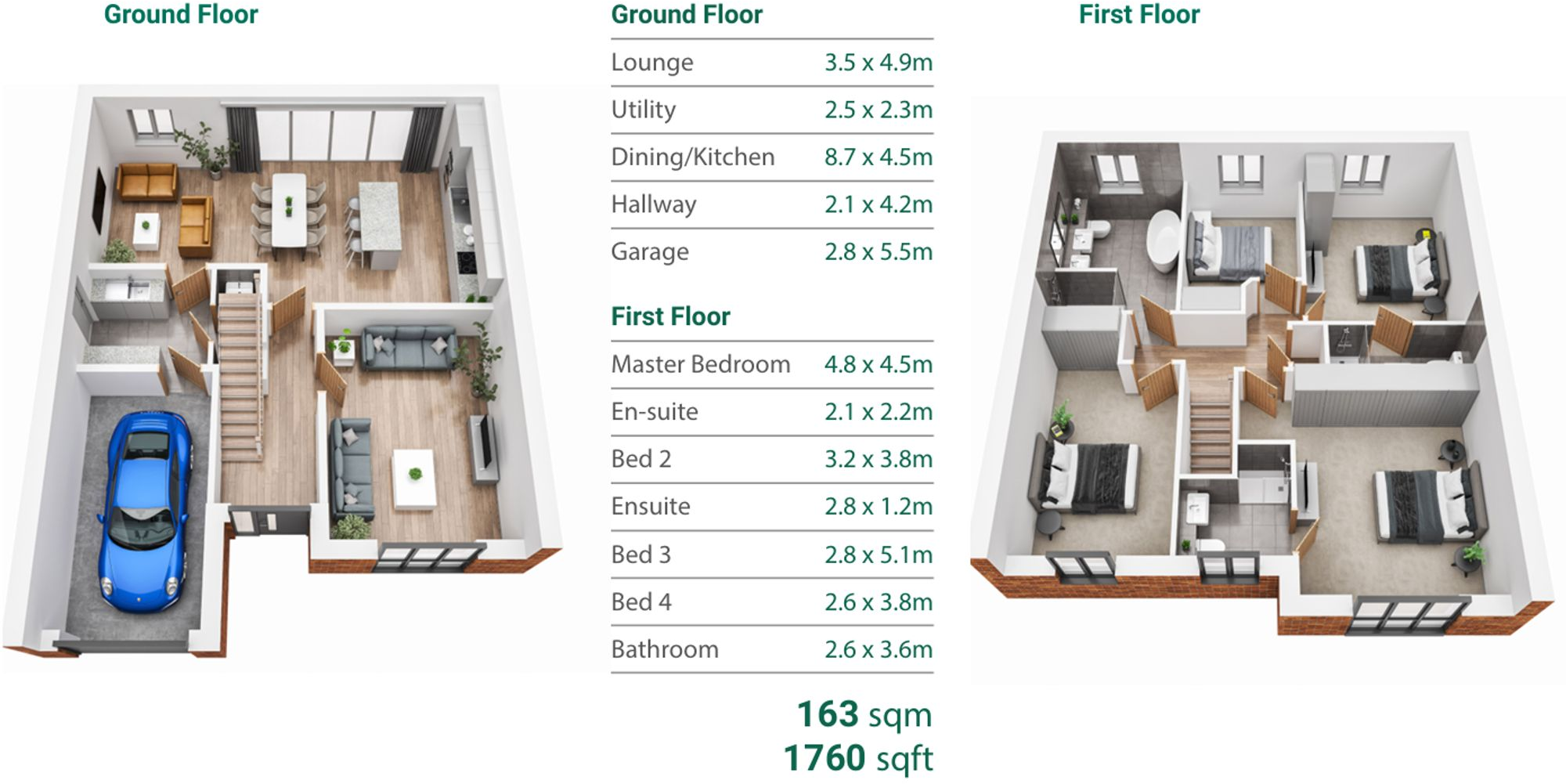 Oakwood Homes, Haslington, CW1 floorplan