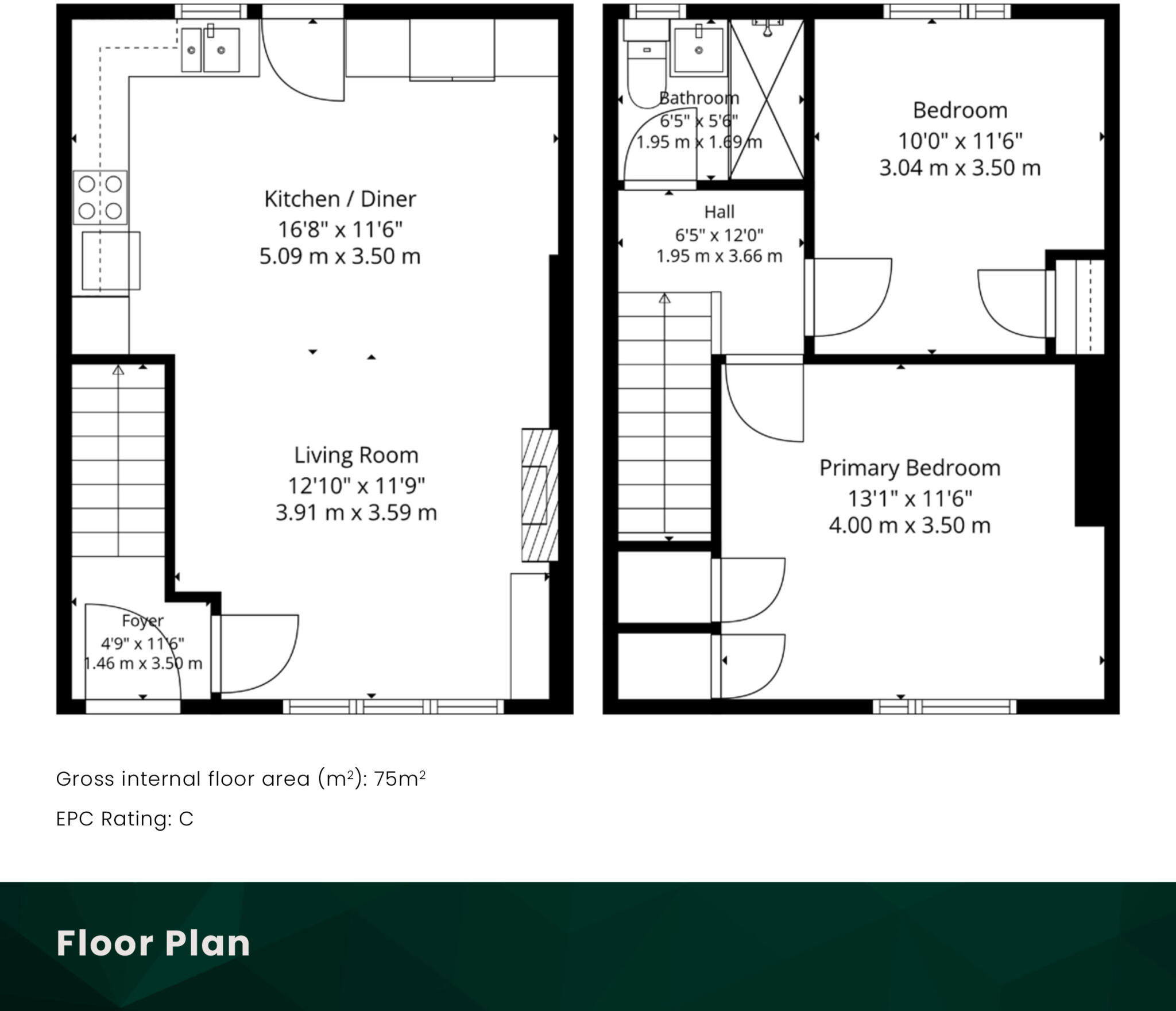 85 Eastfield Drive, Penicuik, EH26 8DL floorplan