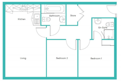 Barnhurst Apartments, Swanick Way, Warrington, WA1 floorplan