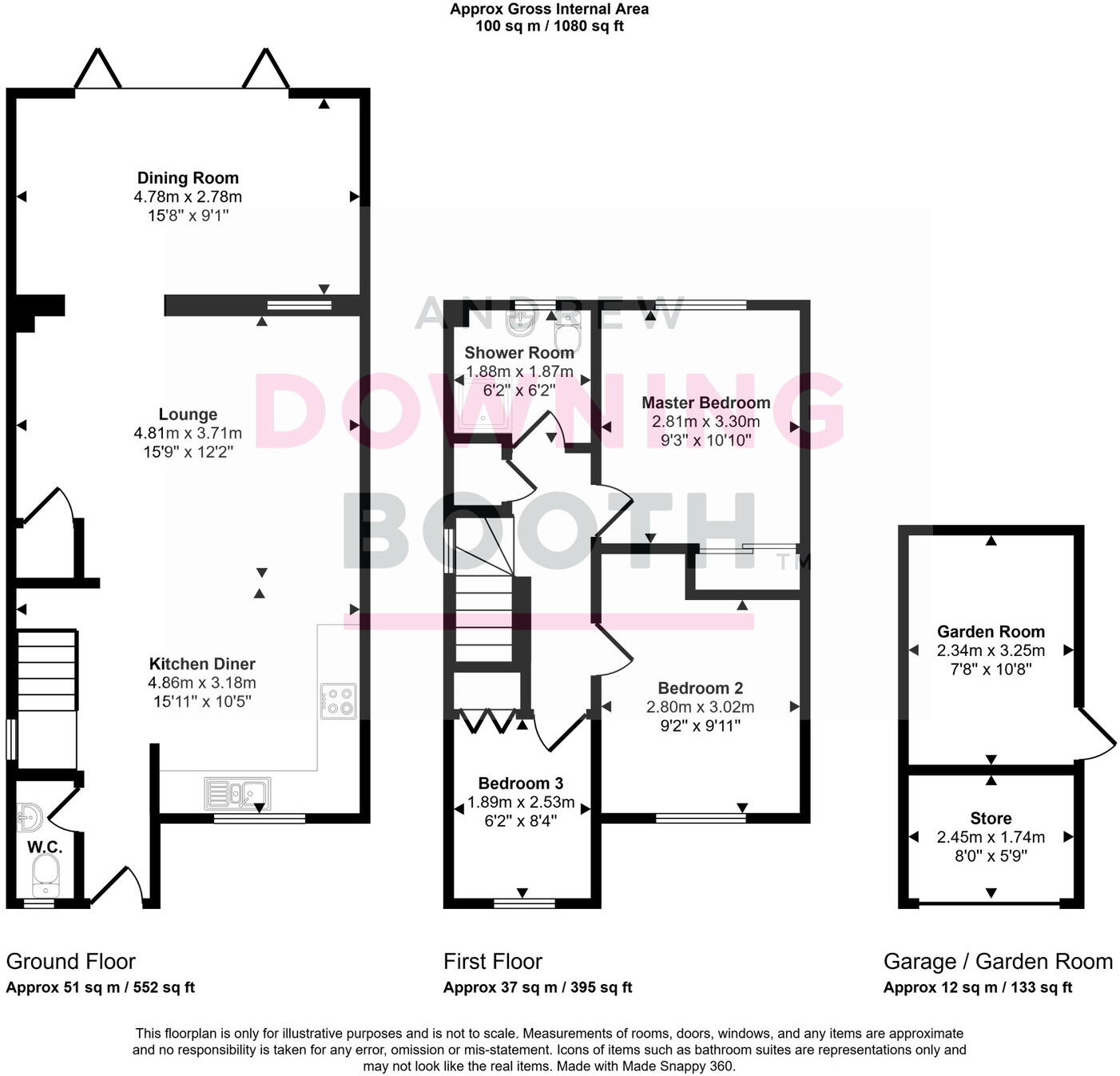 Church Street, Chasetown, Burntwood, WS7 3QL floorplan