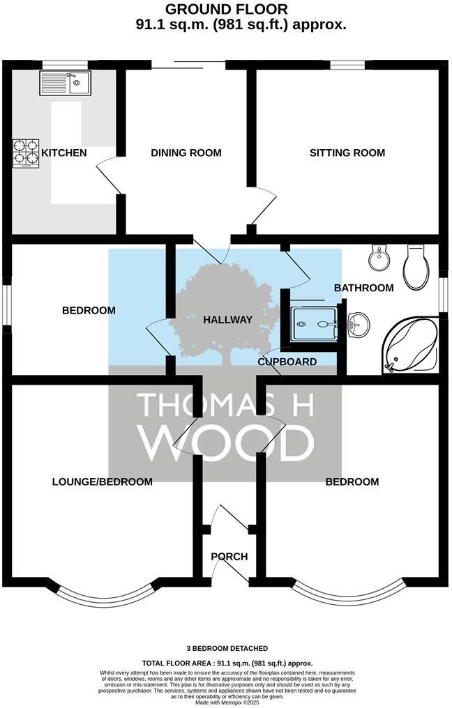 Yorath Road, Whitchurch, Cardiff floorplan