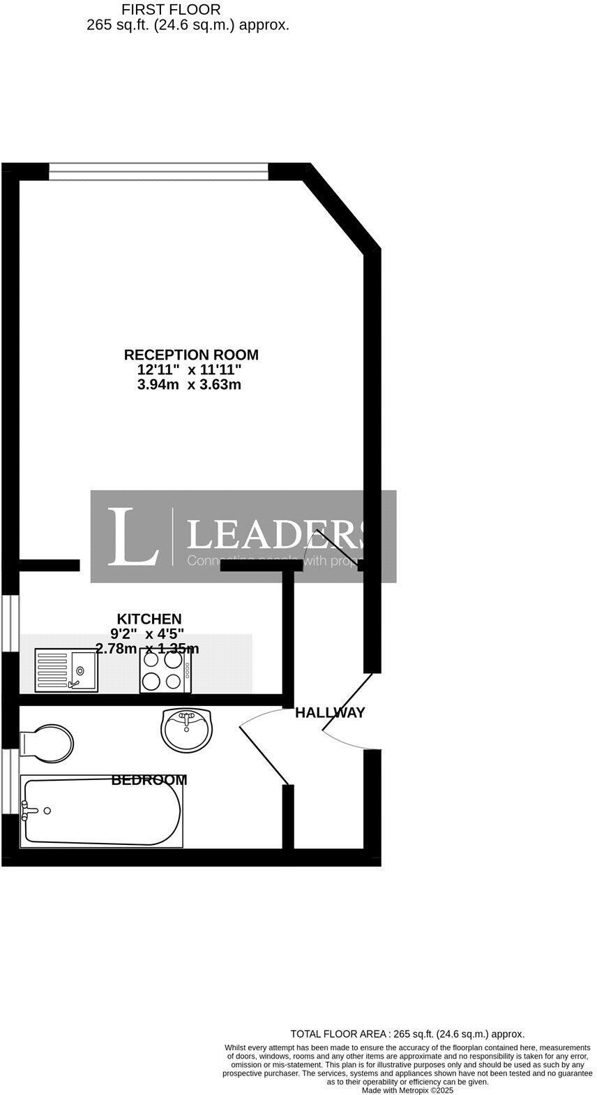 Shakespeare Road, Worthing, West Sussex floorplan