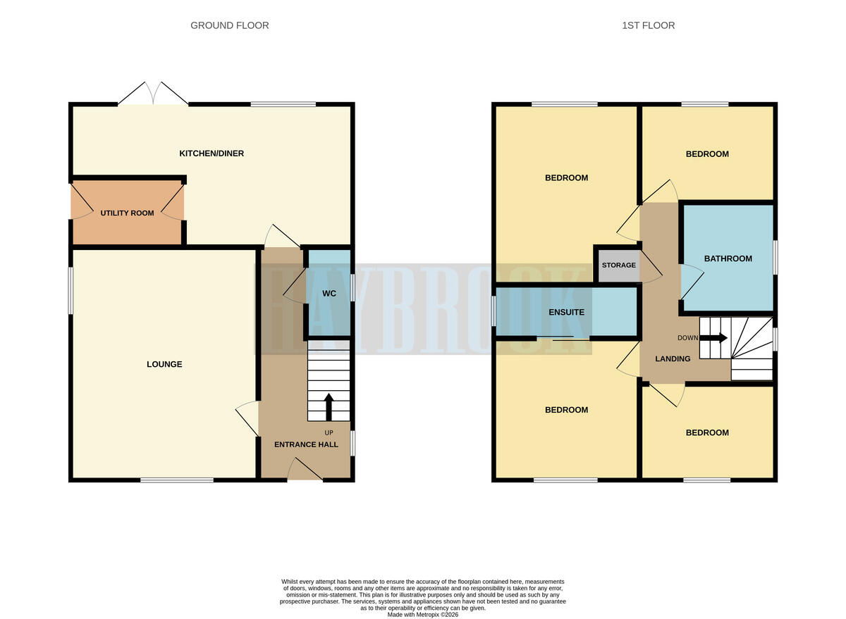 Thomas Hill Grove, Kilnhurst floorplan