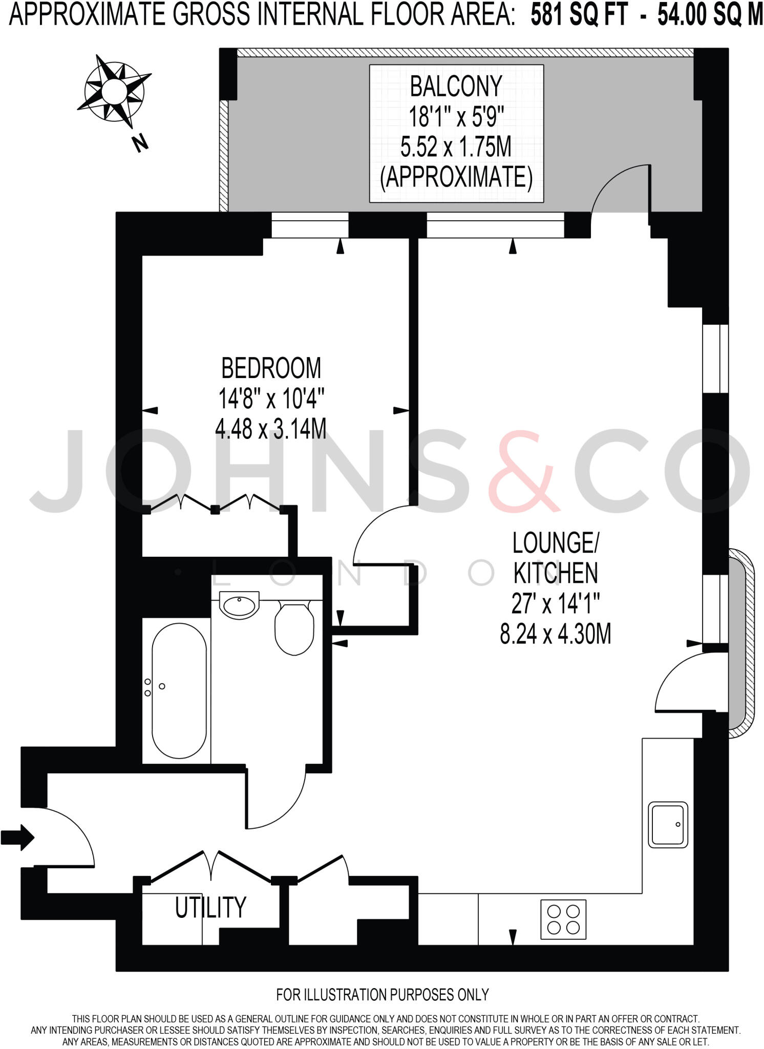 Silverleaf House, W3 floorplan