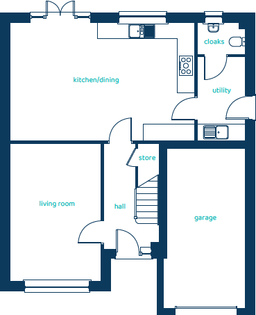 Gains Park Way, 
Bicton Heath, 
Shrewsbury, 
SY3 5GD floorplan