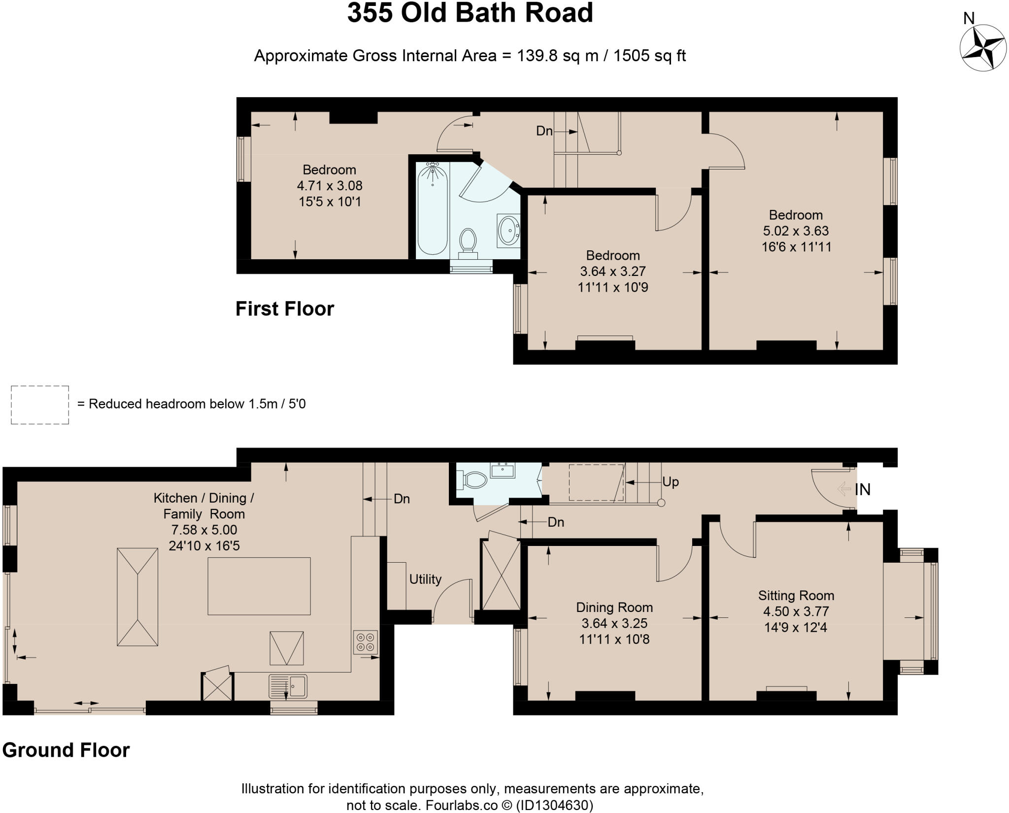 Old Bath Road, Leckhampton, Cheltenham, Gloucestershire, GL53 floorplan