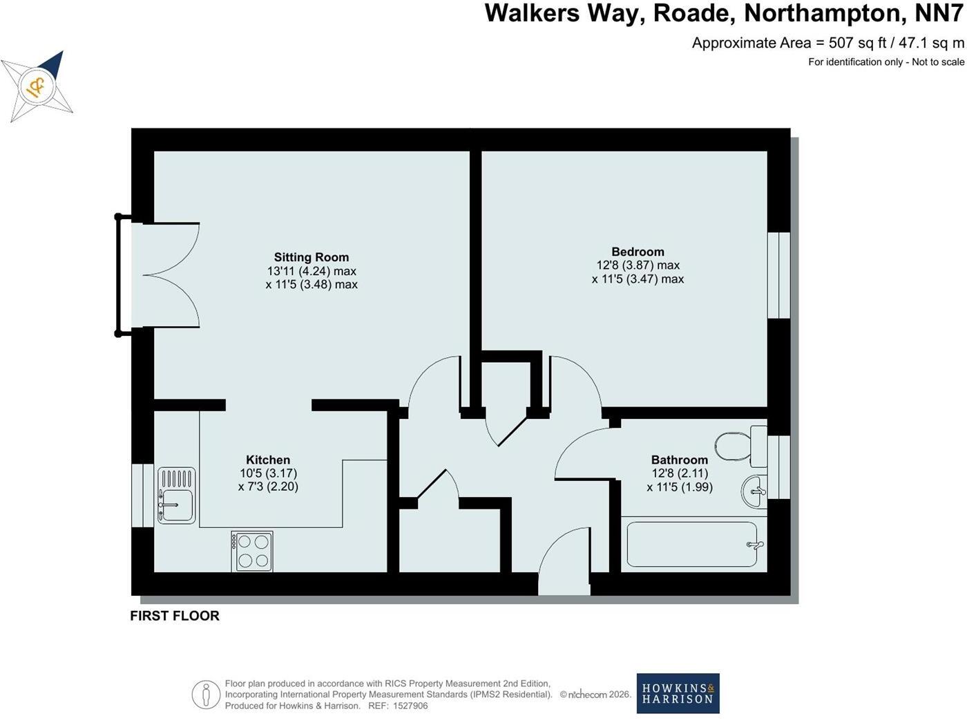 Walkers Way, Roade, NN7 floorplan