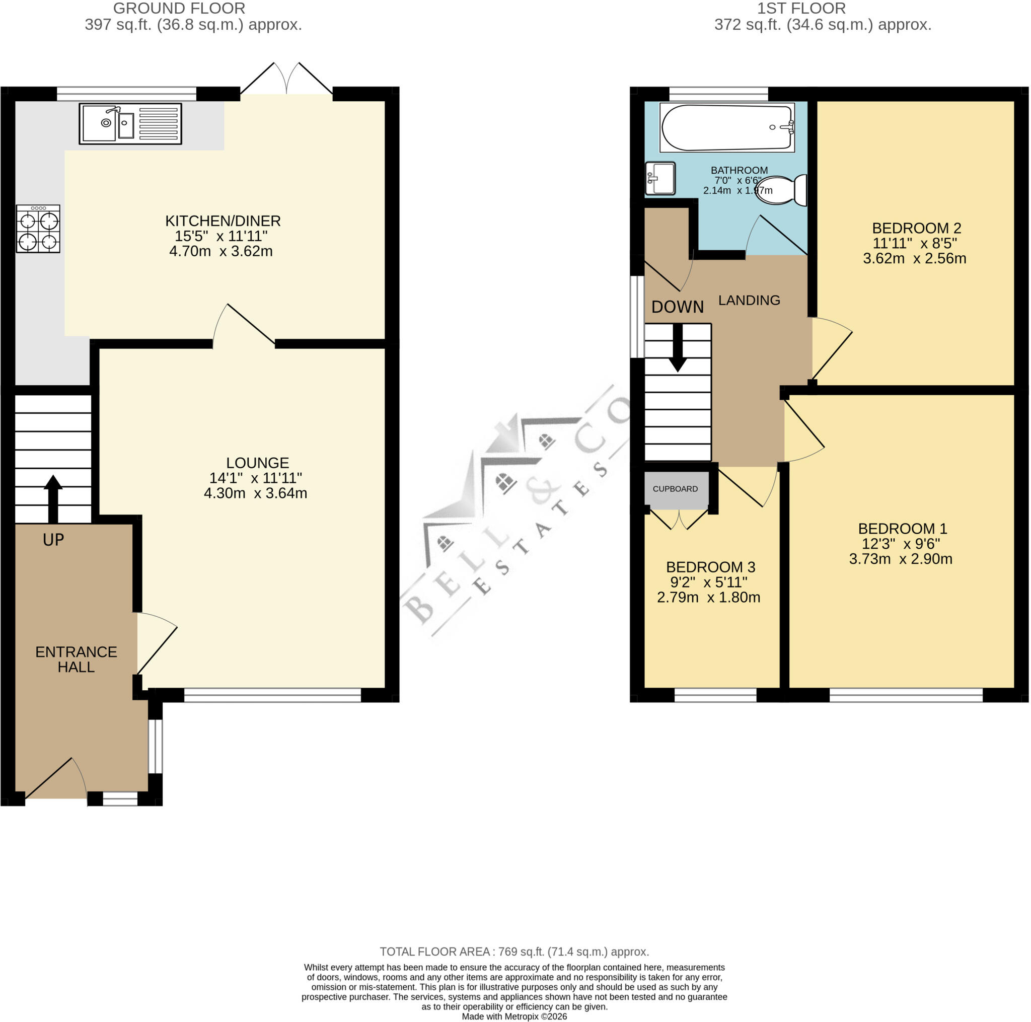 Kirkcroft Avenue, Killamarsh, Sheffield floorplan